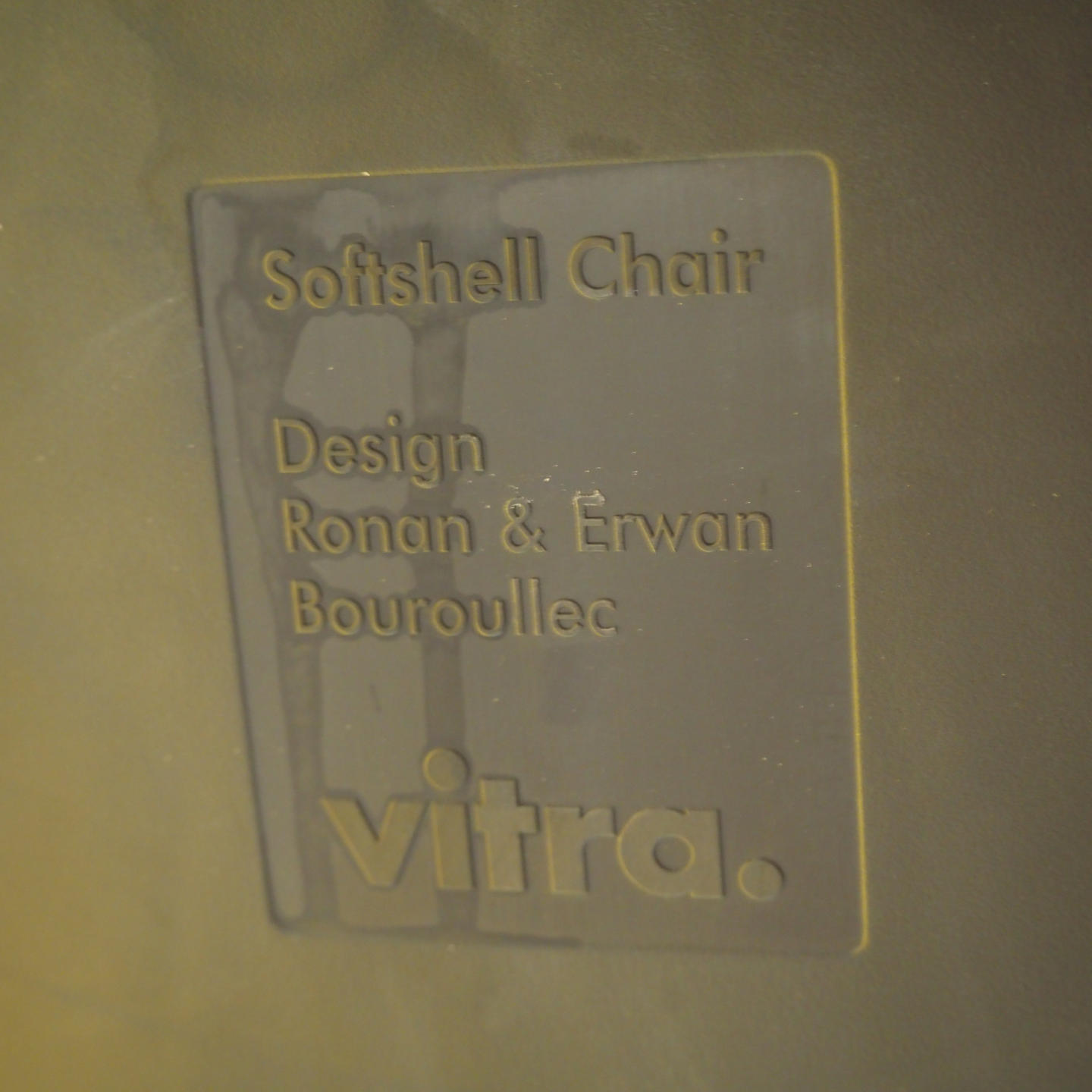 Swivel armchair 'Softshell' by Ronan &amp; Erwan Bouroullec for Vitra (ca. 2008)