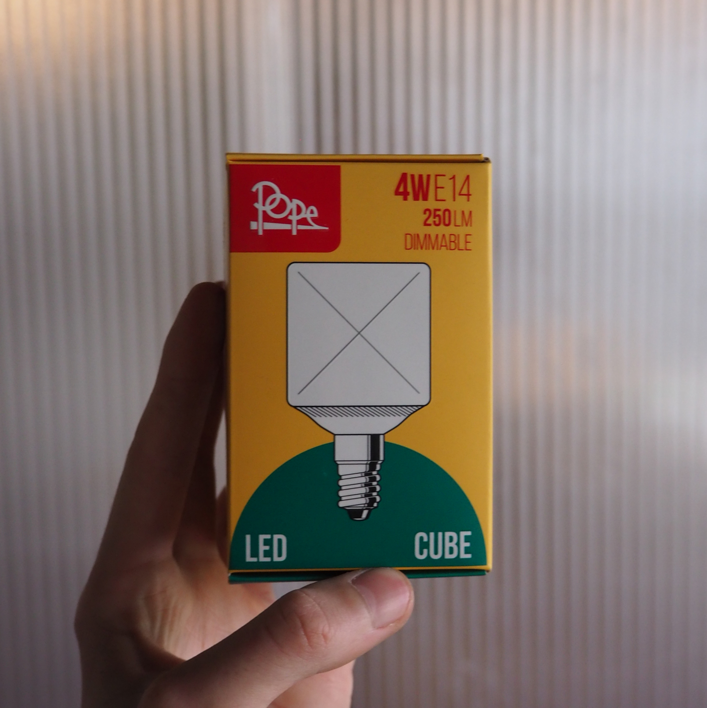 Bulb 'Cube' Led by Pope (4W, E14, Dimmable)