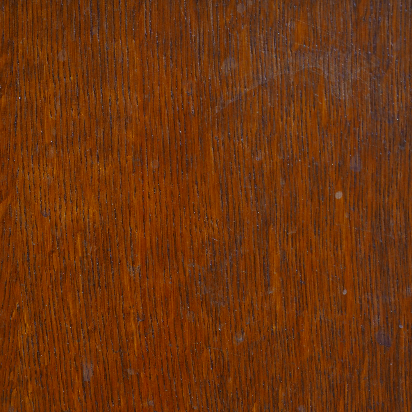 Wall shelf in varnished oak (ca. 1950) - W. 110 cm