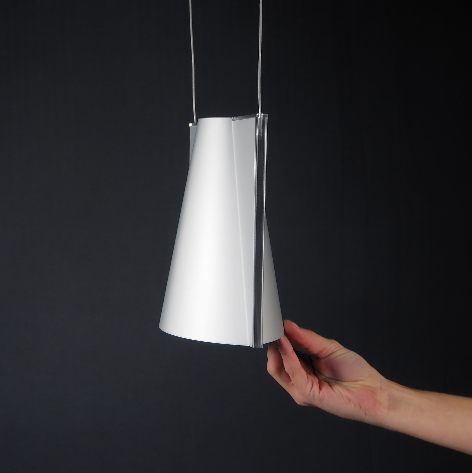 'Ko-No' hanging light by P. Bistacchi for Tre Ci Luce