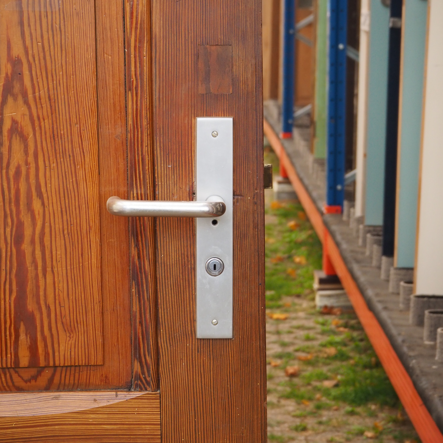 Door in solid wood - Left