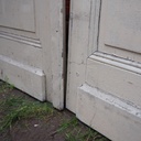 Double door in painted wood (H. 217,5 x W. 141 cm) - Right