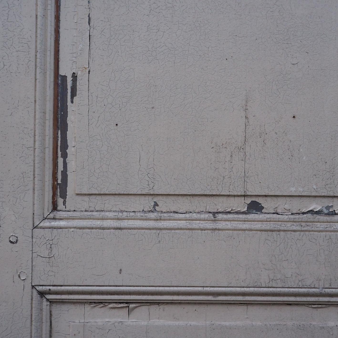 Double door in painted wood (H. 217,5 x W. 141 cm) - Right