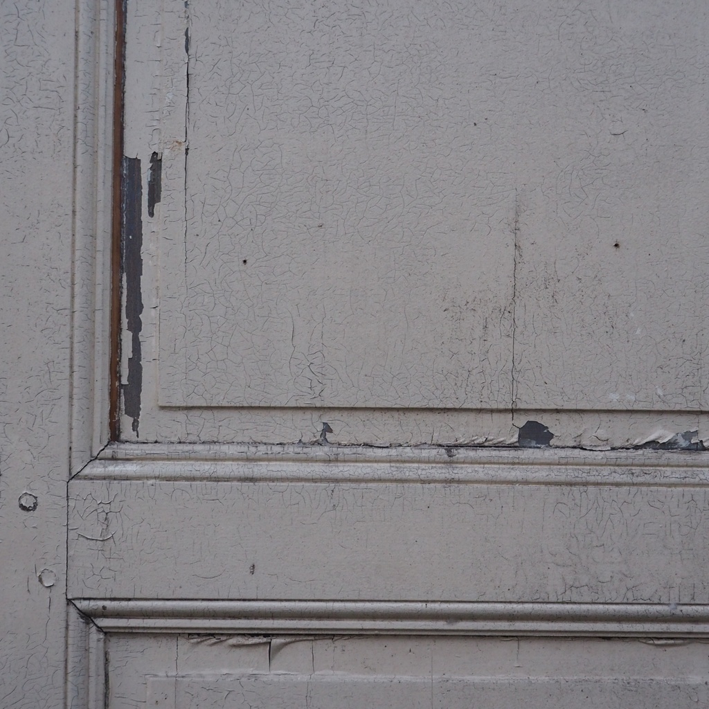 Double door in painted wood (H. 217,5 x W. 141 cm) - Right