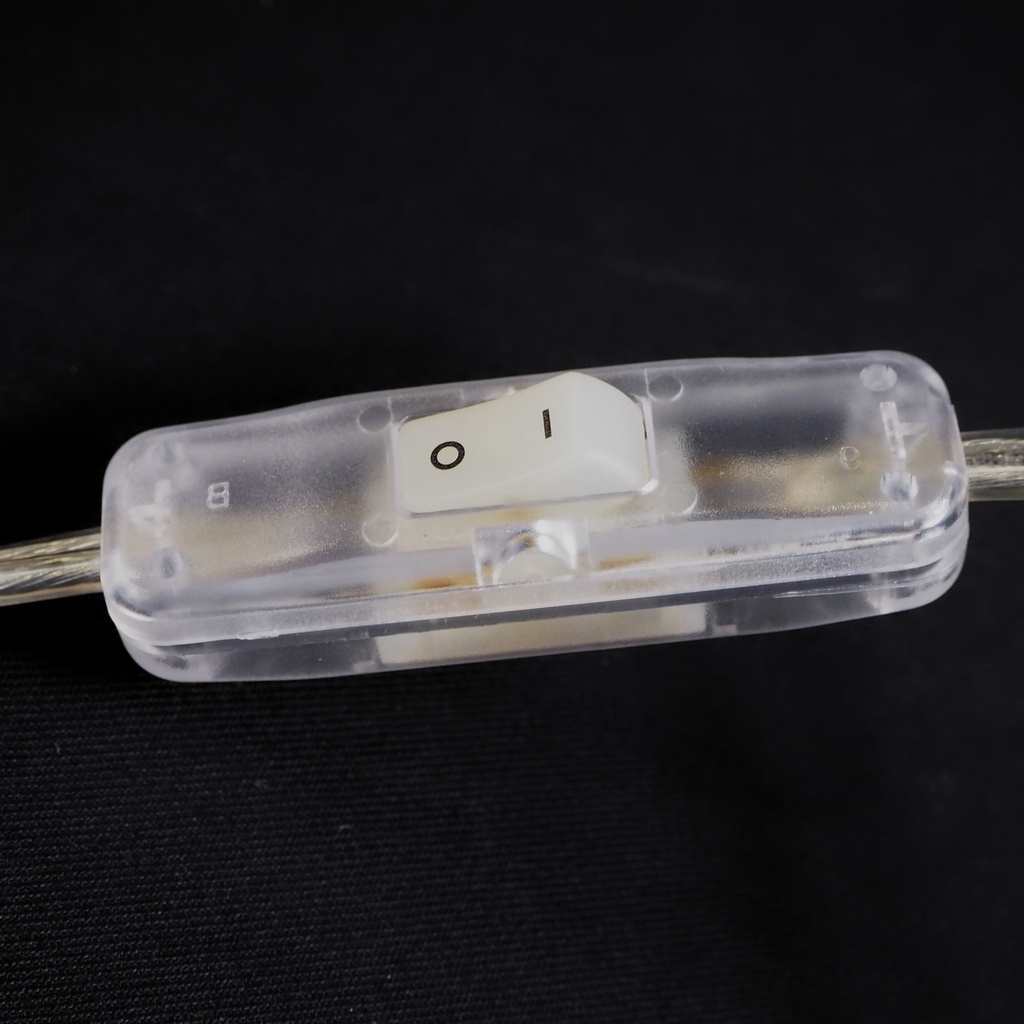 Wall light 'Naro' in glass tinted with a laminated opaline with cable & power plug - Orange - (87271F)