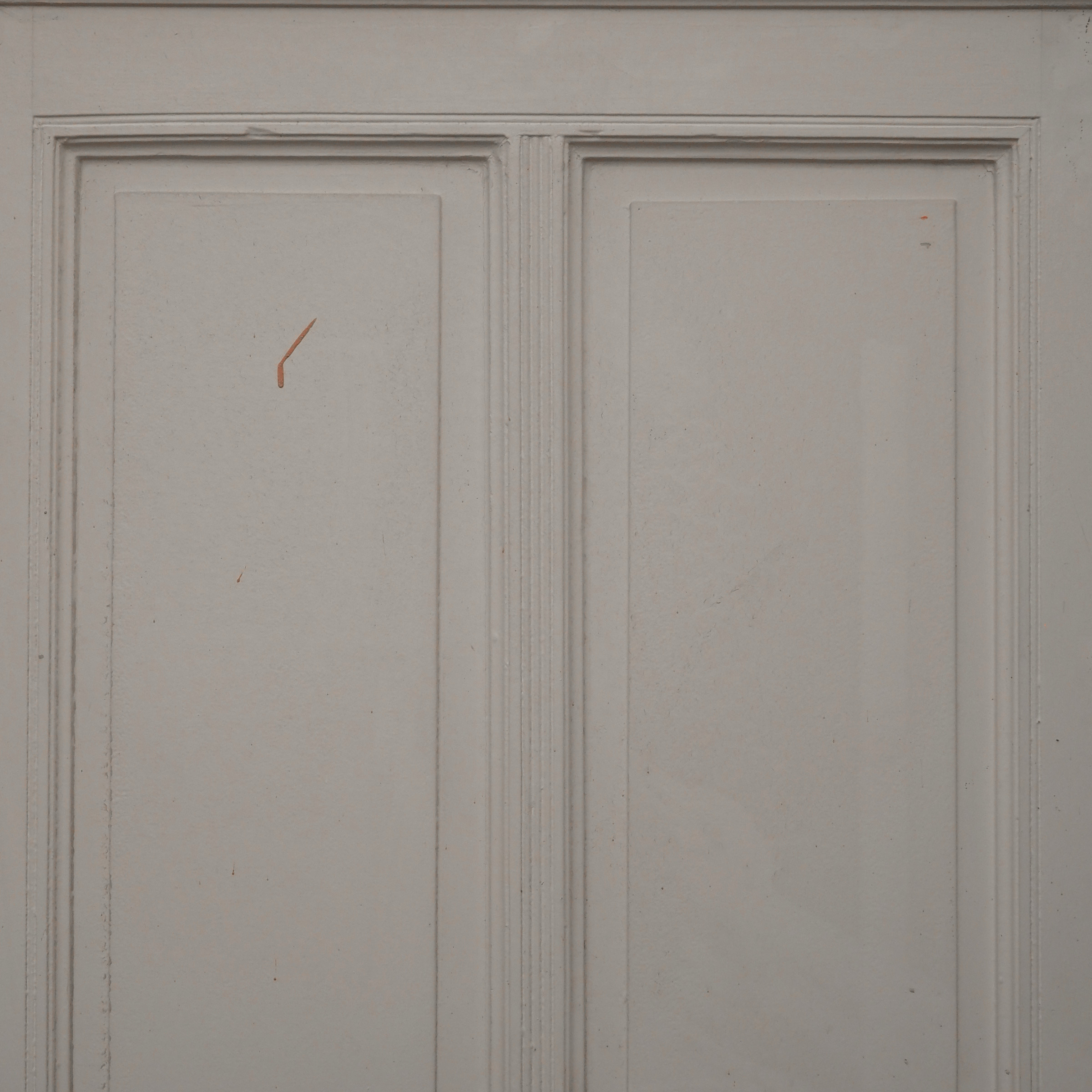 Door in painted wood (+/- H. 222,5 x W. 83,5 cm) - Left/Right