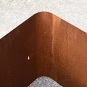 Ceiling modules in corten steel from CCN building (ca. 1974)