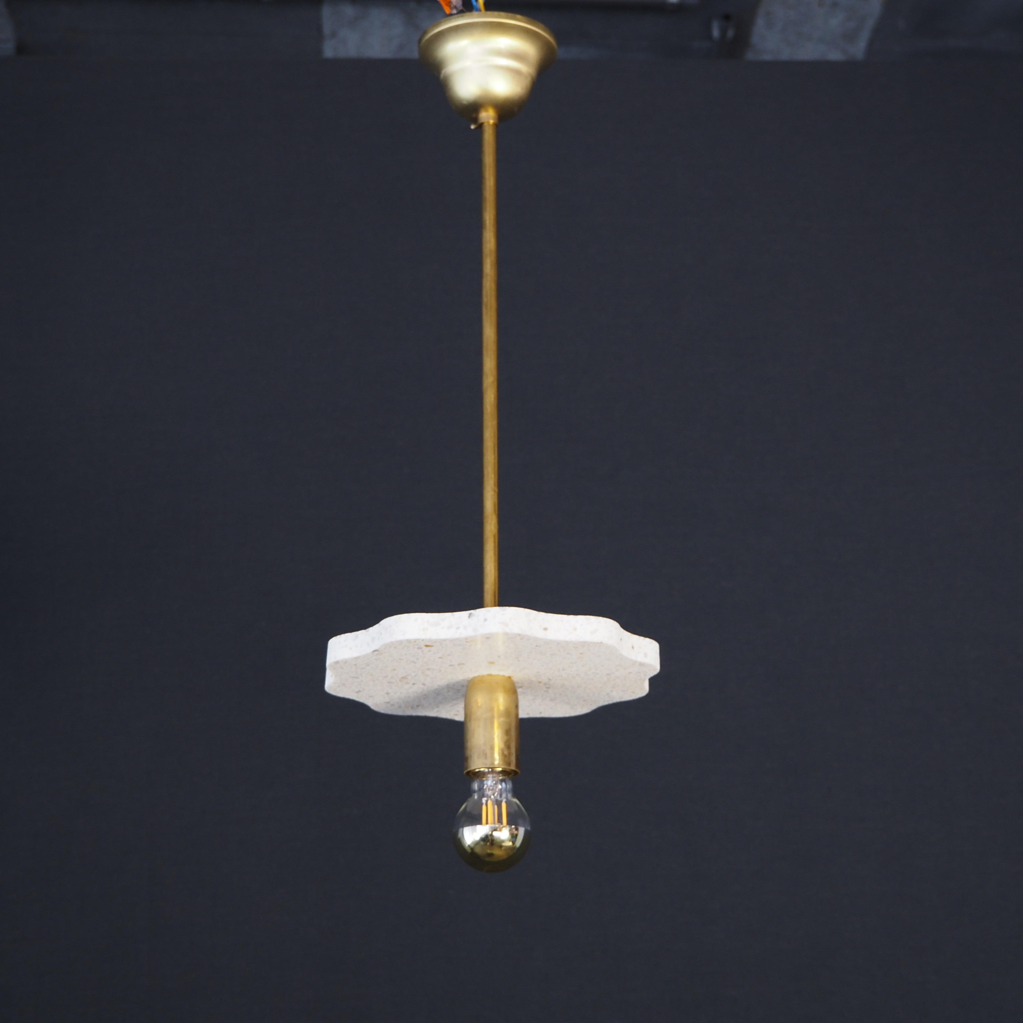 Hanging light 'Aurore 20' (wave)