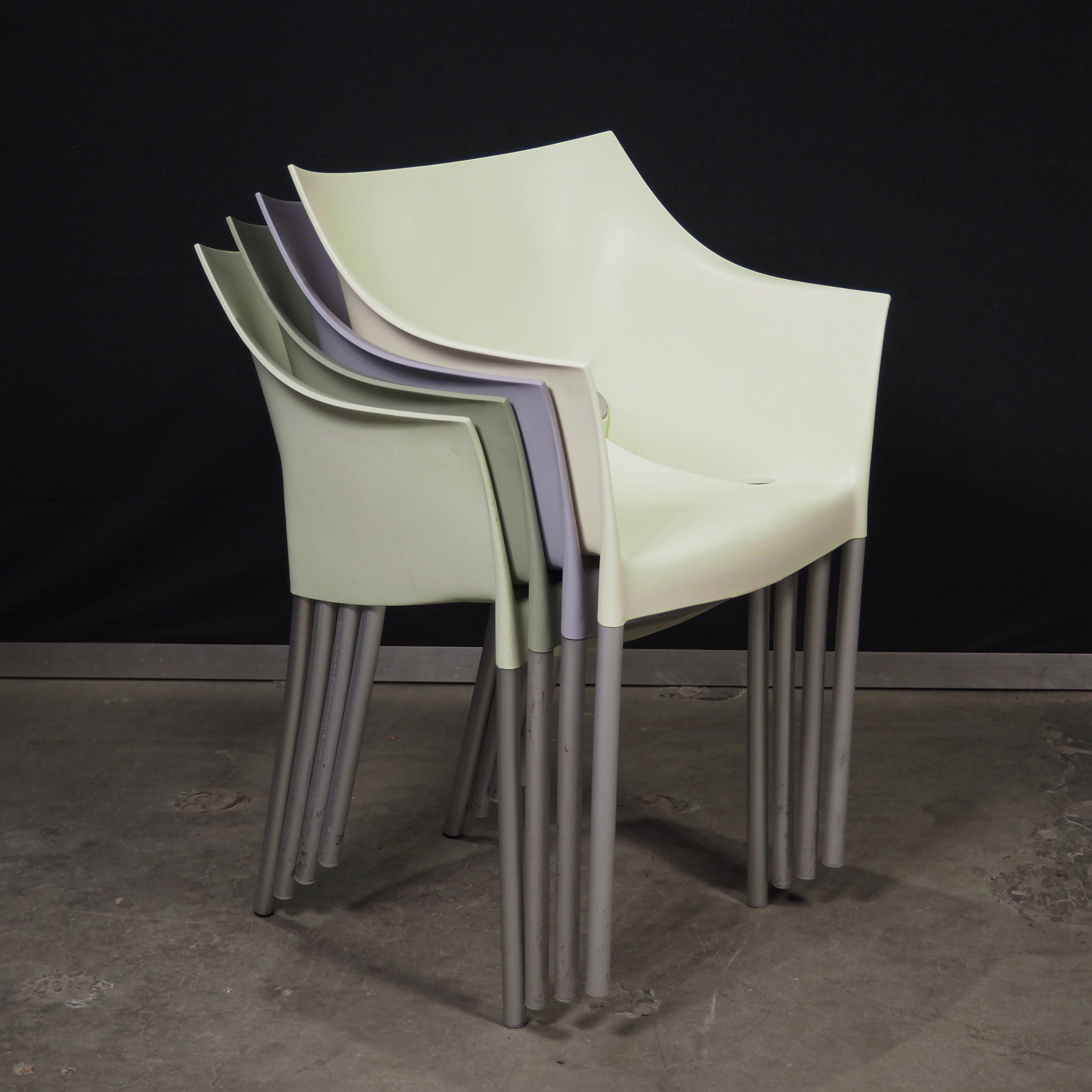 Armchair 'Dr. NO' by Philippe Starck for Kartell (ca. 1997) - Light grey