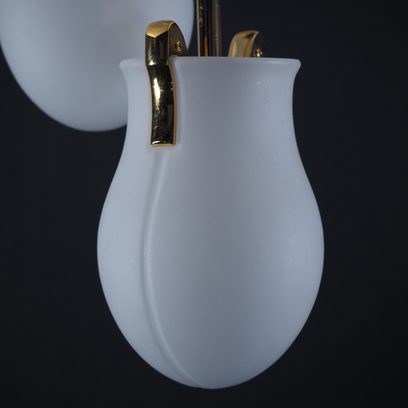 Ceiling light with opaline glass by Milan (copy)