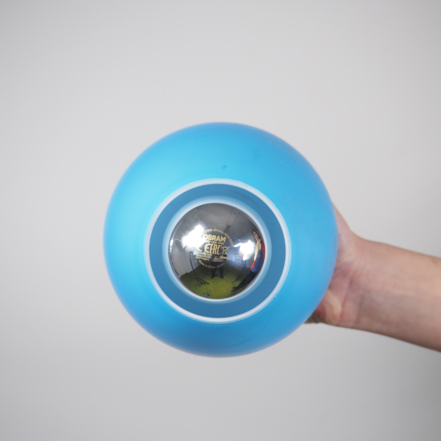 Wall/Ceiling light 'Nona' - Sky blue
