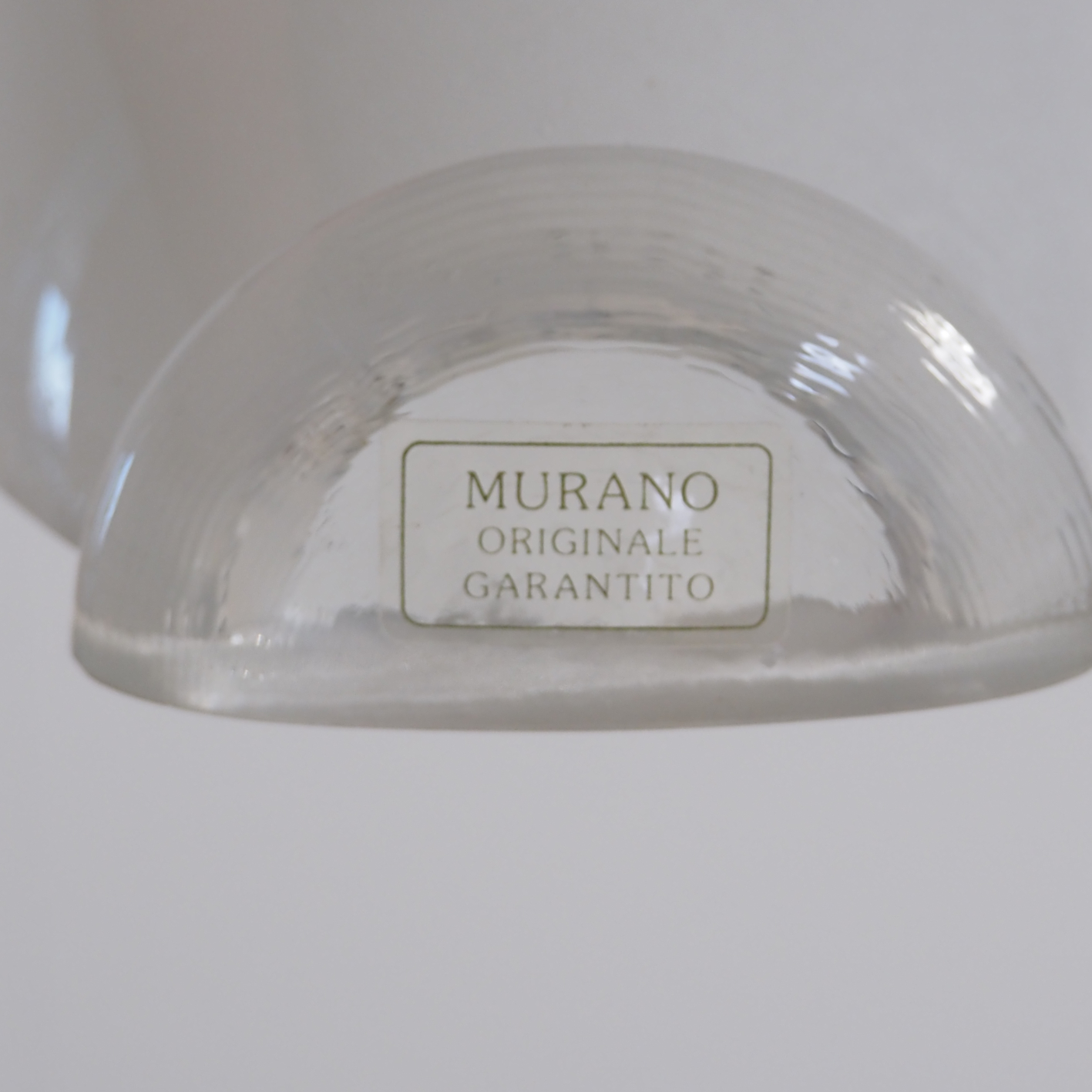Wall light by Vogue Studio in Murano glass - White