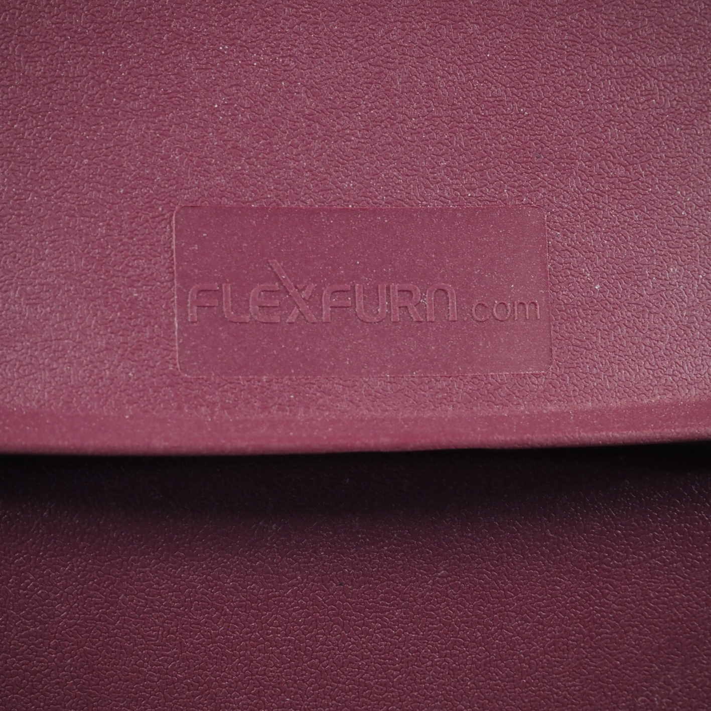 Folding chair 'Europa' by Flexfurn - Burgundy