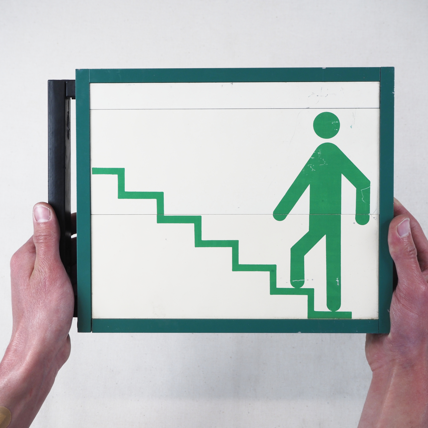 Wall hanging signage by Jules Wabbes - Stairway