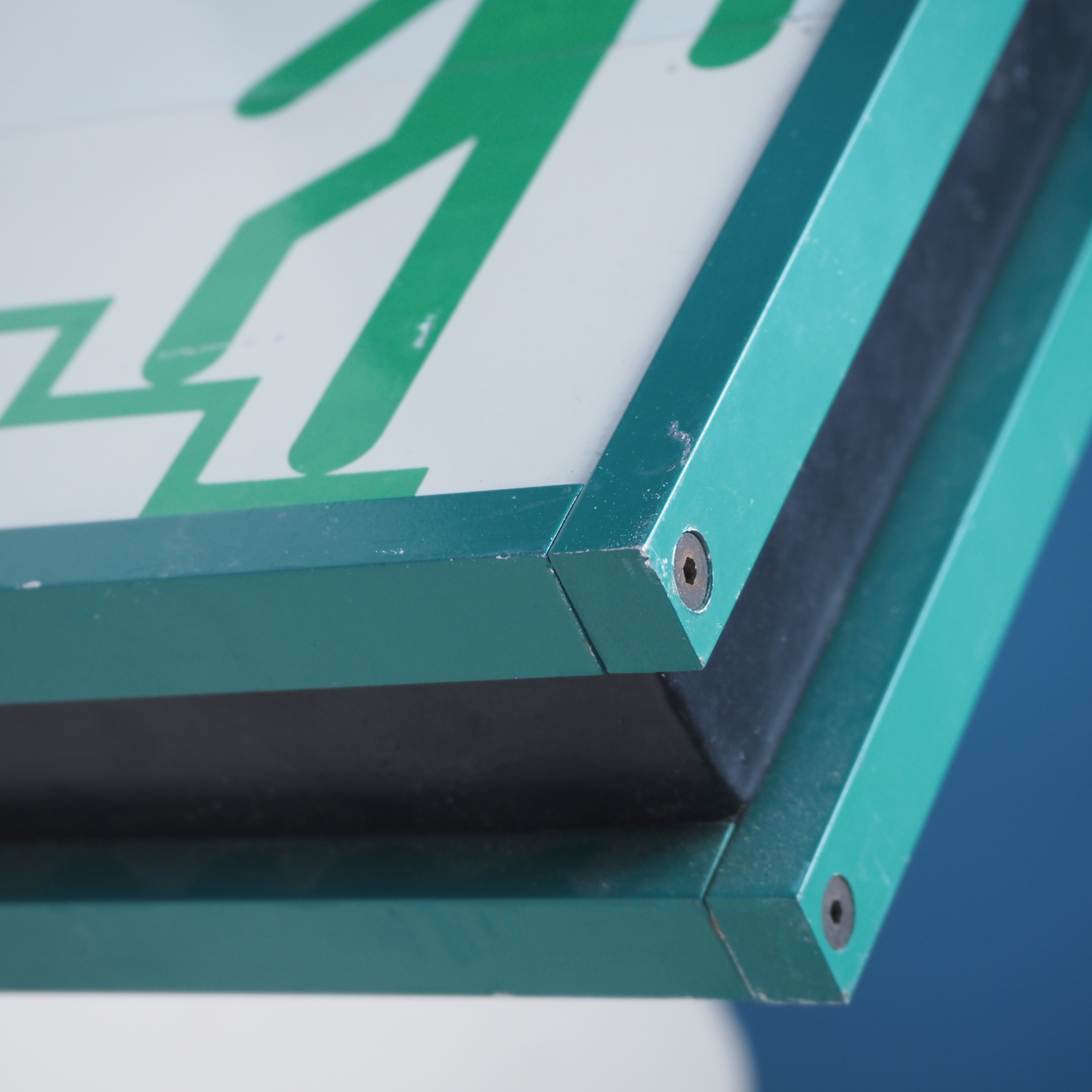 Wall hanging signage by Jules Wabbes - Stairway