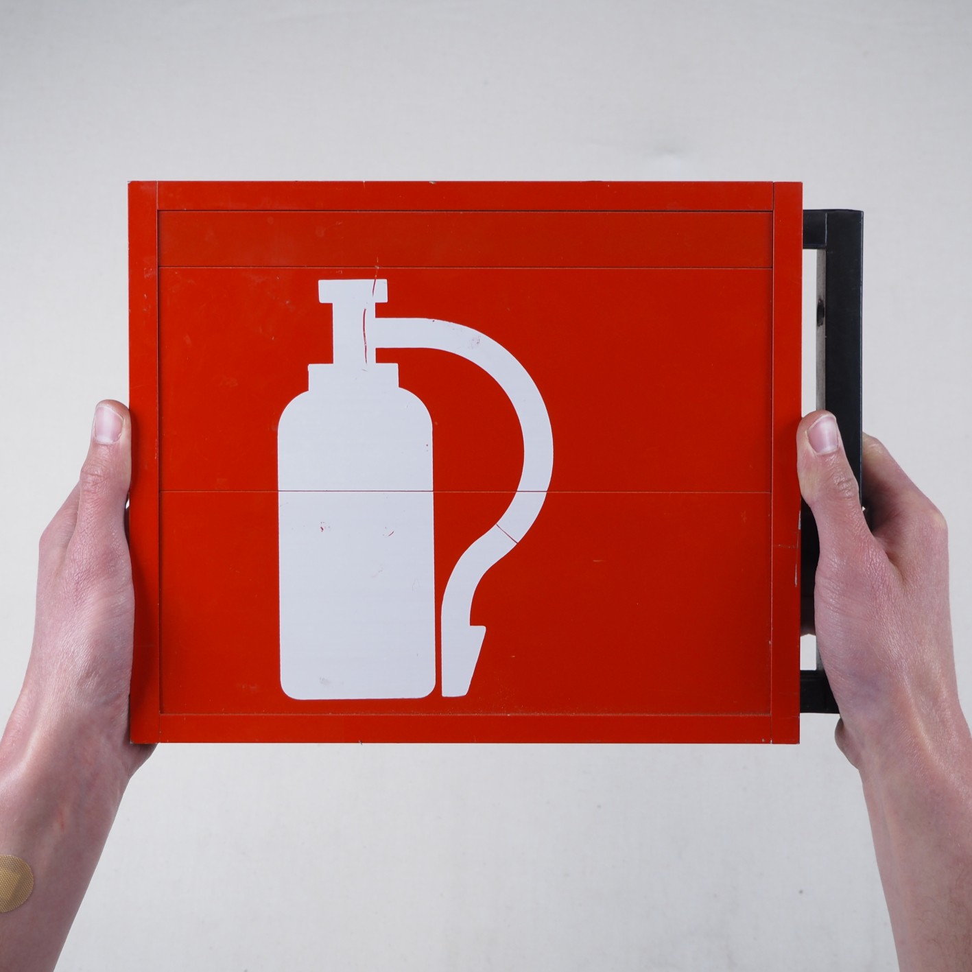 Wall hanging signage by Jules Wabbes - Fire Extinguisher