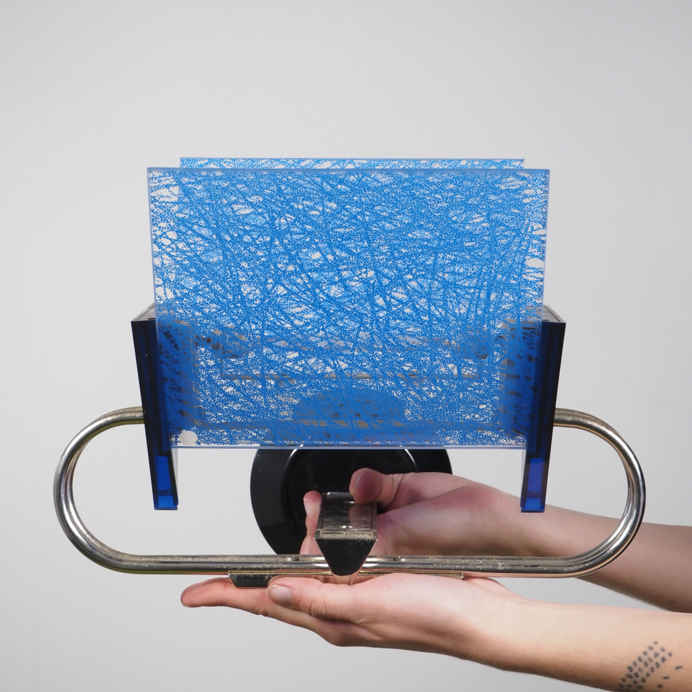 Wall light 'Murana' by Perry King &amp; Santiago Miranda for Arteluce (ca. 1980)
