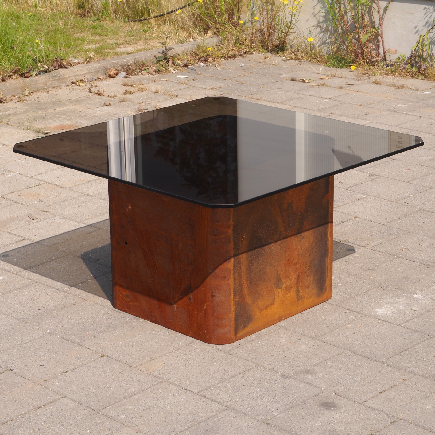 Coffee table top by GHYCZY (82 x 62 cm) - Smoked
