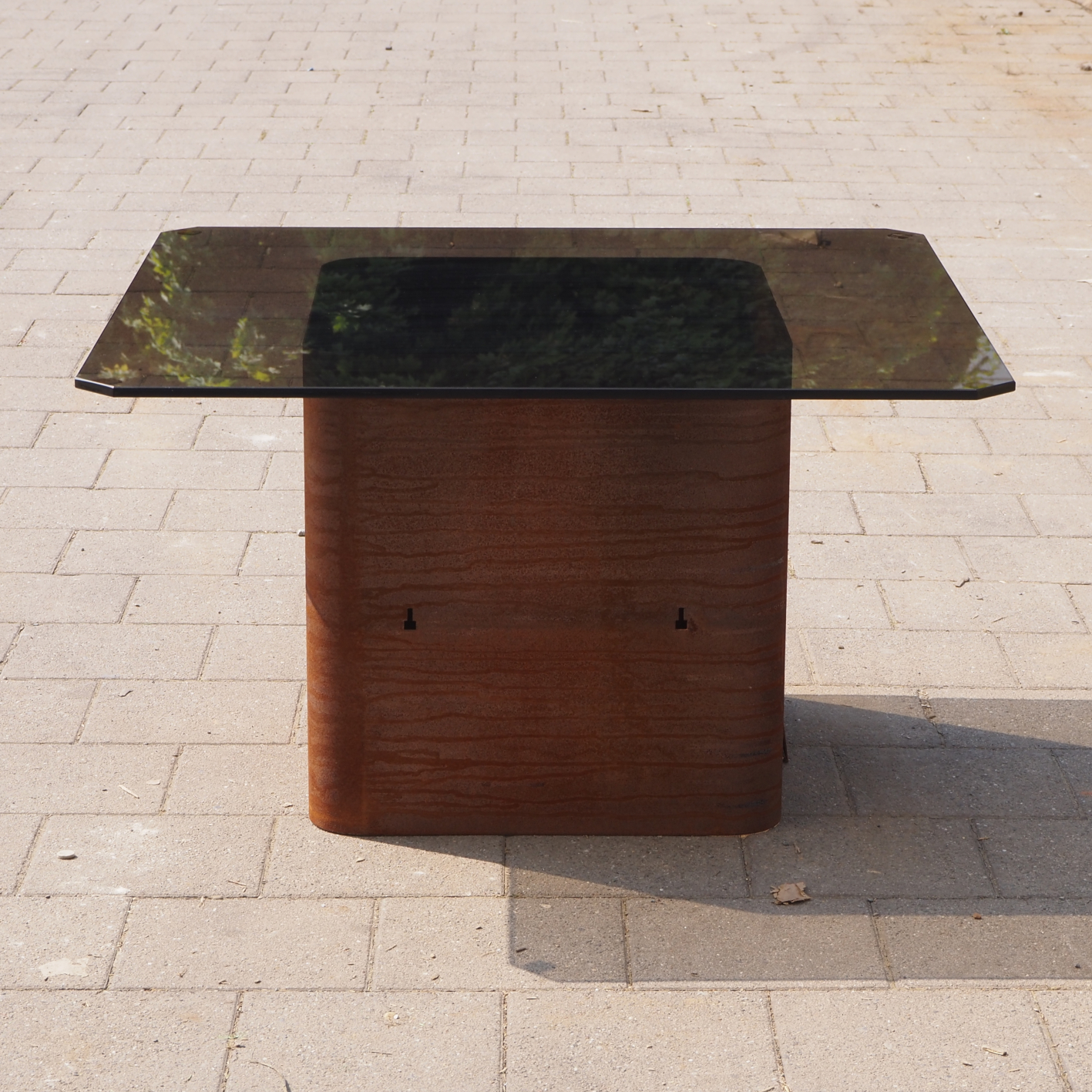 Coffee table top by GHYCZY (112 x 82 cm) - Smoked