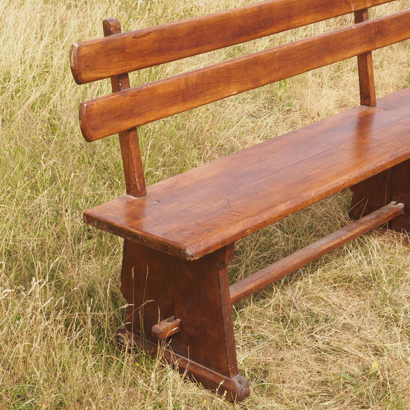Bench in solid wood (L. 250 cm)