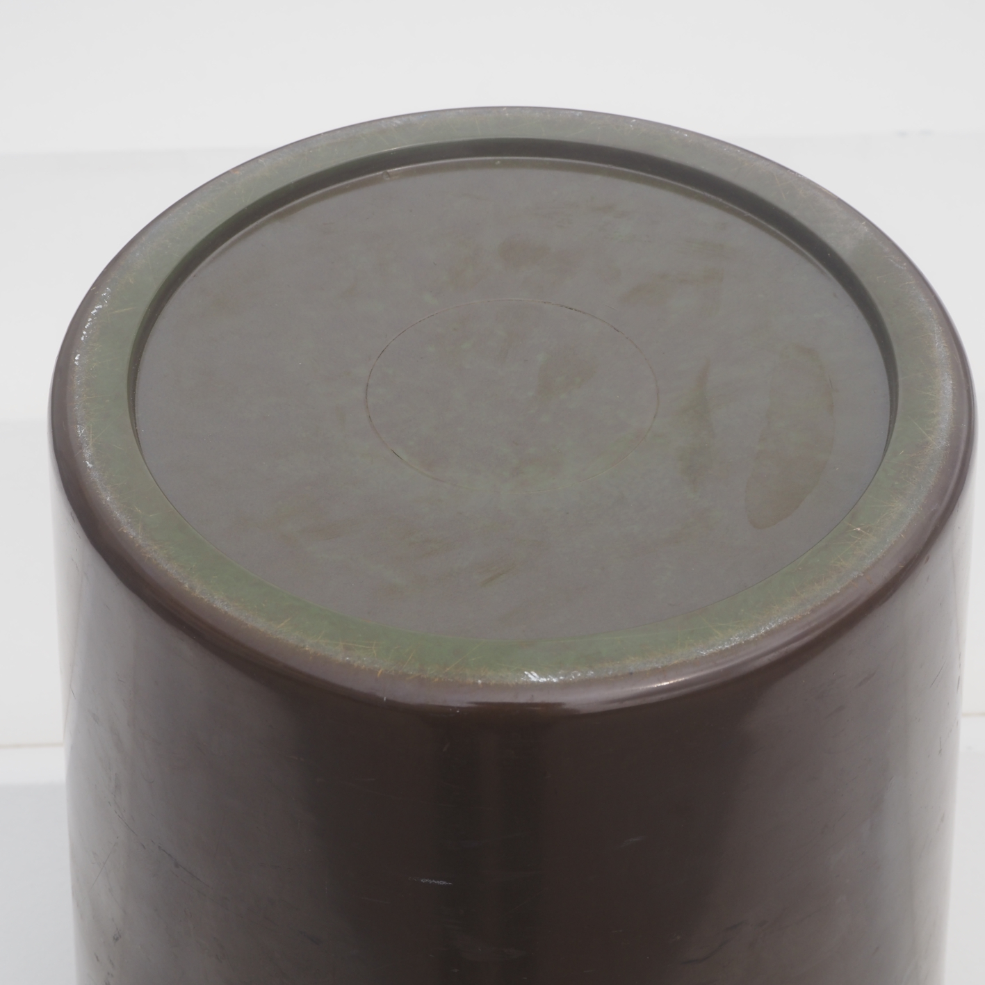 Waste bin in bakelite - Brown