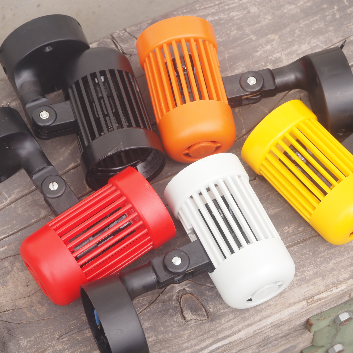 Wall/Ceiling light 'MC Spot' by Erco - Orange