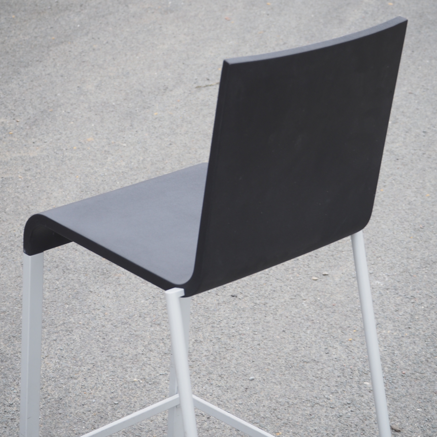 High chair '03' by Maarten Van Severen for Vitra - Black