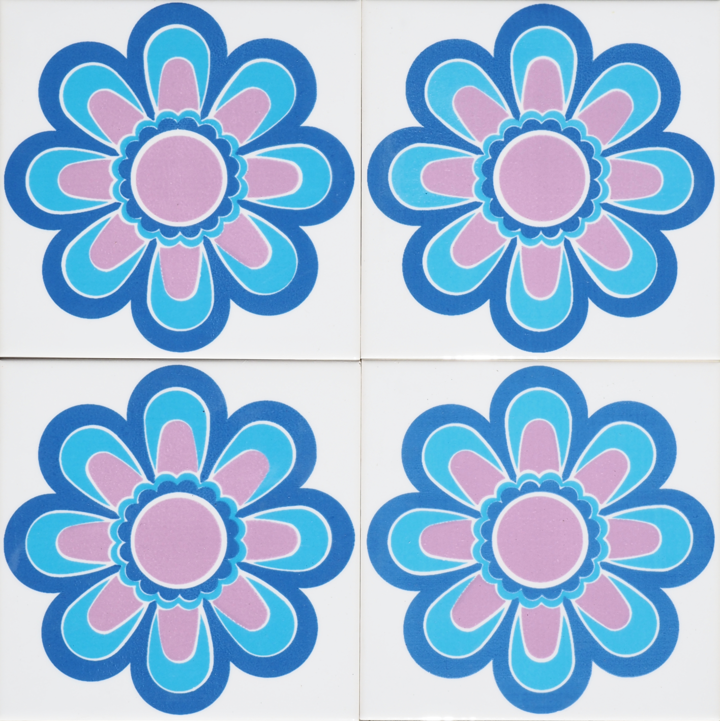 Wall tile by Villeroy &amp; Boch (ca. 1970) - Blue