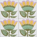 Wall tile by Villeroy & Boch (ca. 1970) - Green