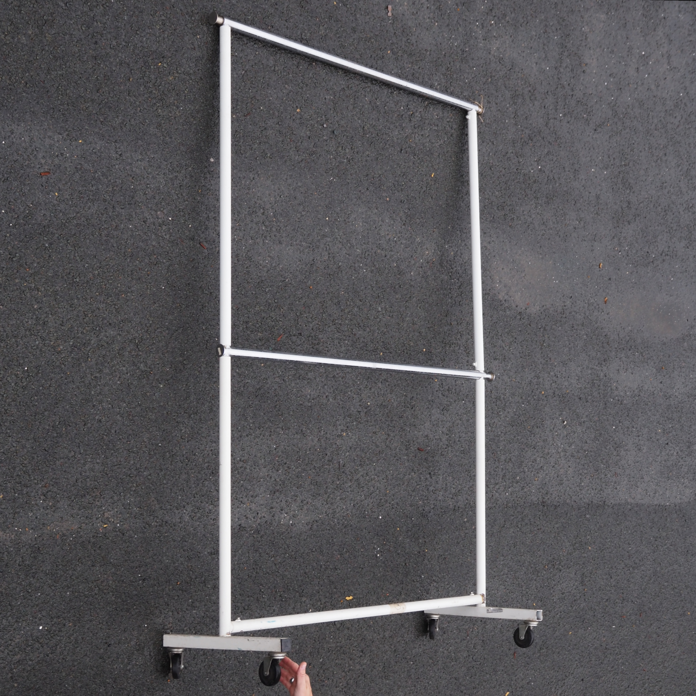 Clothes rack in steel (H. 194 cm) - Two racks