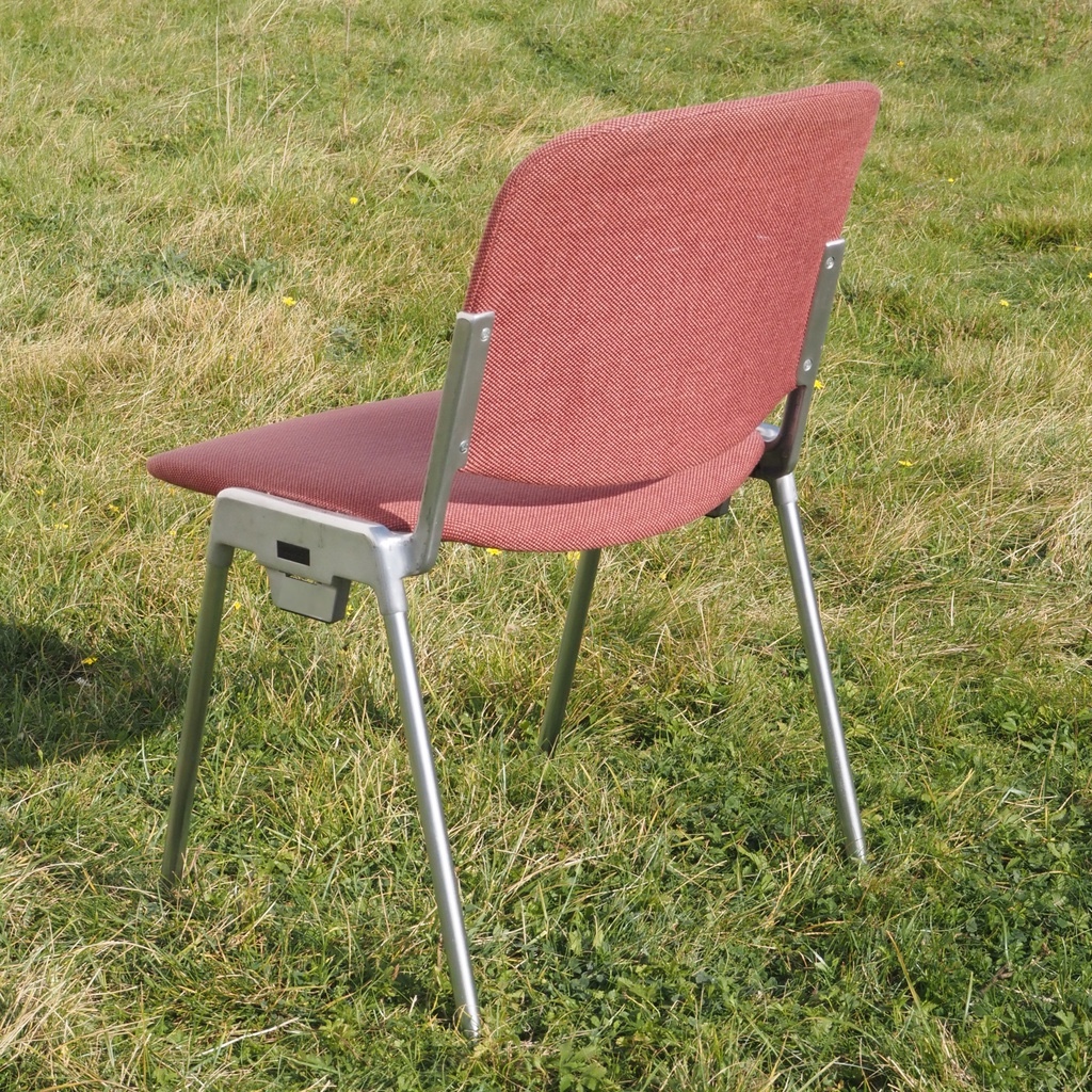 Chair by Mauser (ca. 1990) - Burgundy