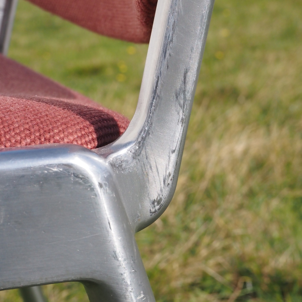 Chair by Mauser (ca. 1990) - Burgundy