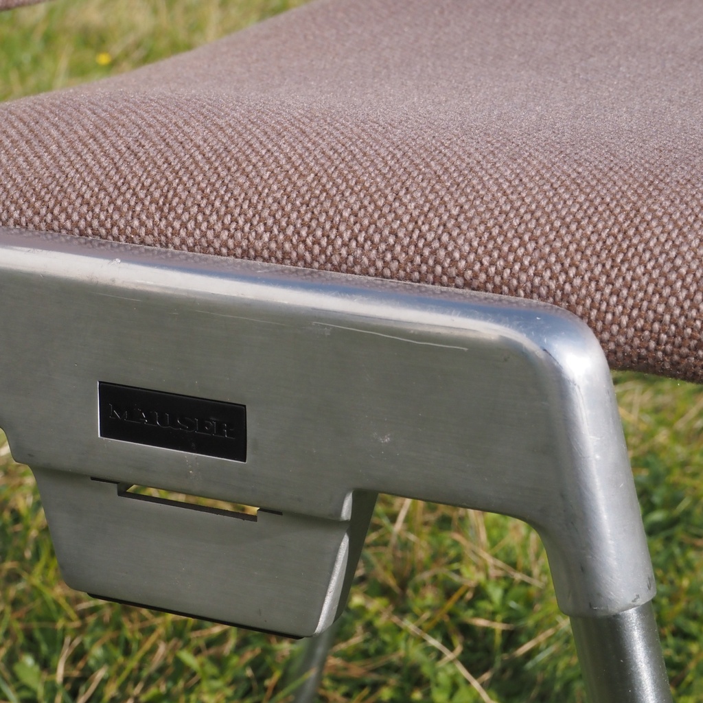 Chair by Mauser (ca. 1990) - Grey