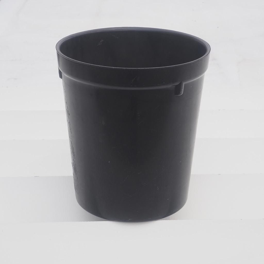 Waste bin in bakelite - Black