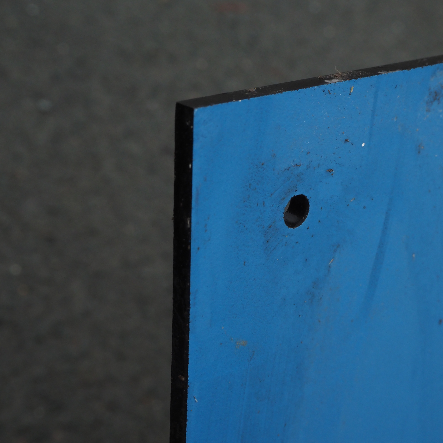 Trespa panel - Light Blue