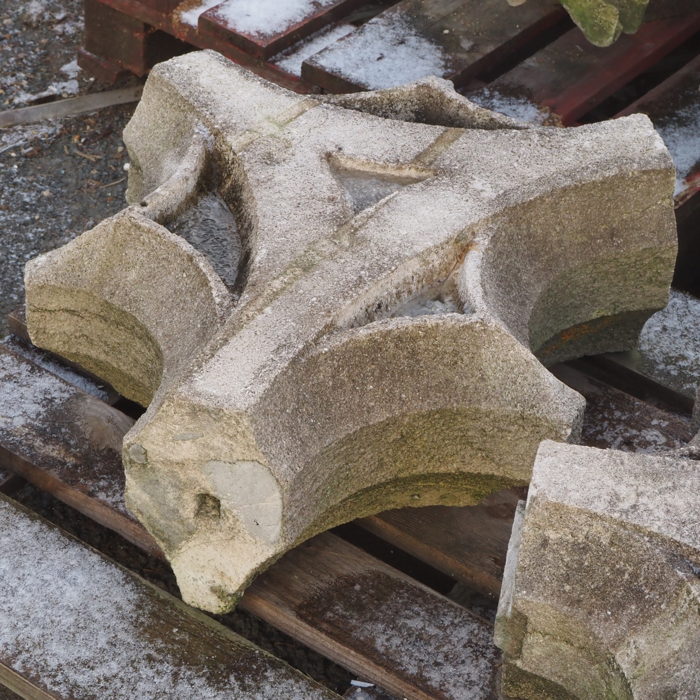 Sandstone ornaments from the belfry of Antwerp - Only available in our physical shop