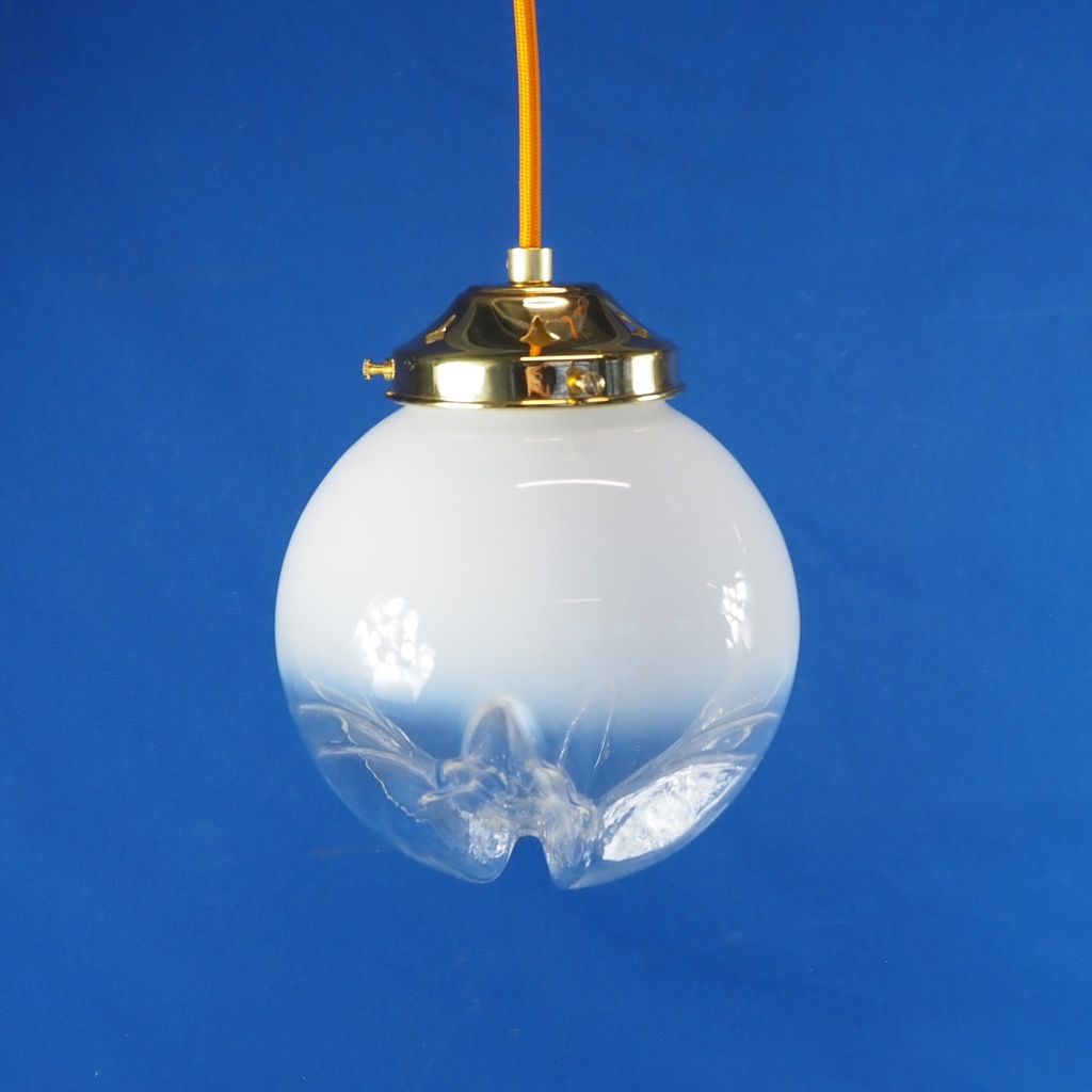 Hanging light by Mazzega in Murano glass (ca. 1970)