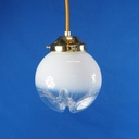 Hanging light by Mazzega in Murano glass (ca. 1970)