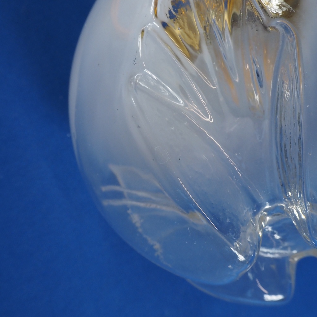 Hanging light by Mazzega in Murano glass (ca. 1970)