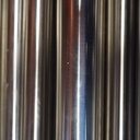 Pull handle in chromed inox