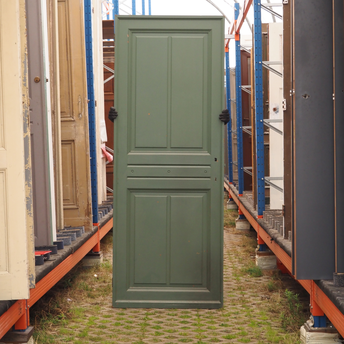 Door in solid wood (H. 239 x W. 90 cm) - Left