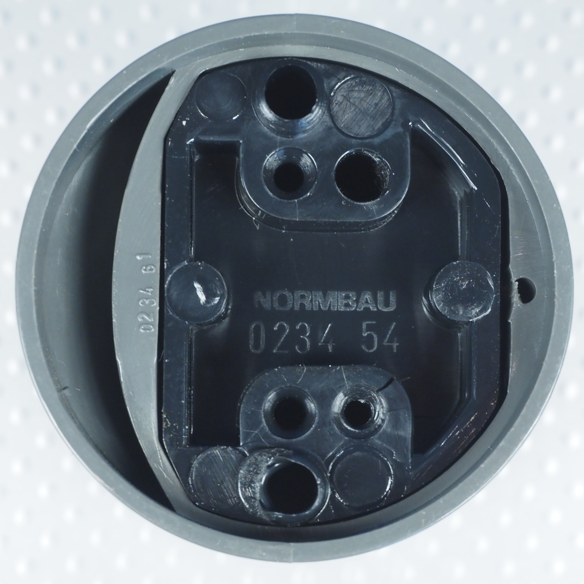 Doorknob in nylon by Normbau (⌀ 5,2 cm)