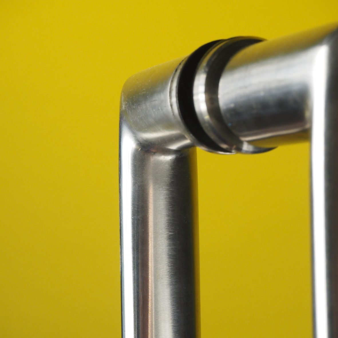 Double pull handle in stainless steel (H. 33 cm)