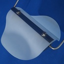 Ceiling light by Cierre Lampadari in steel with acid-etched glass