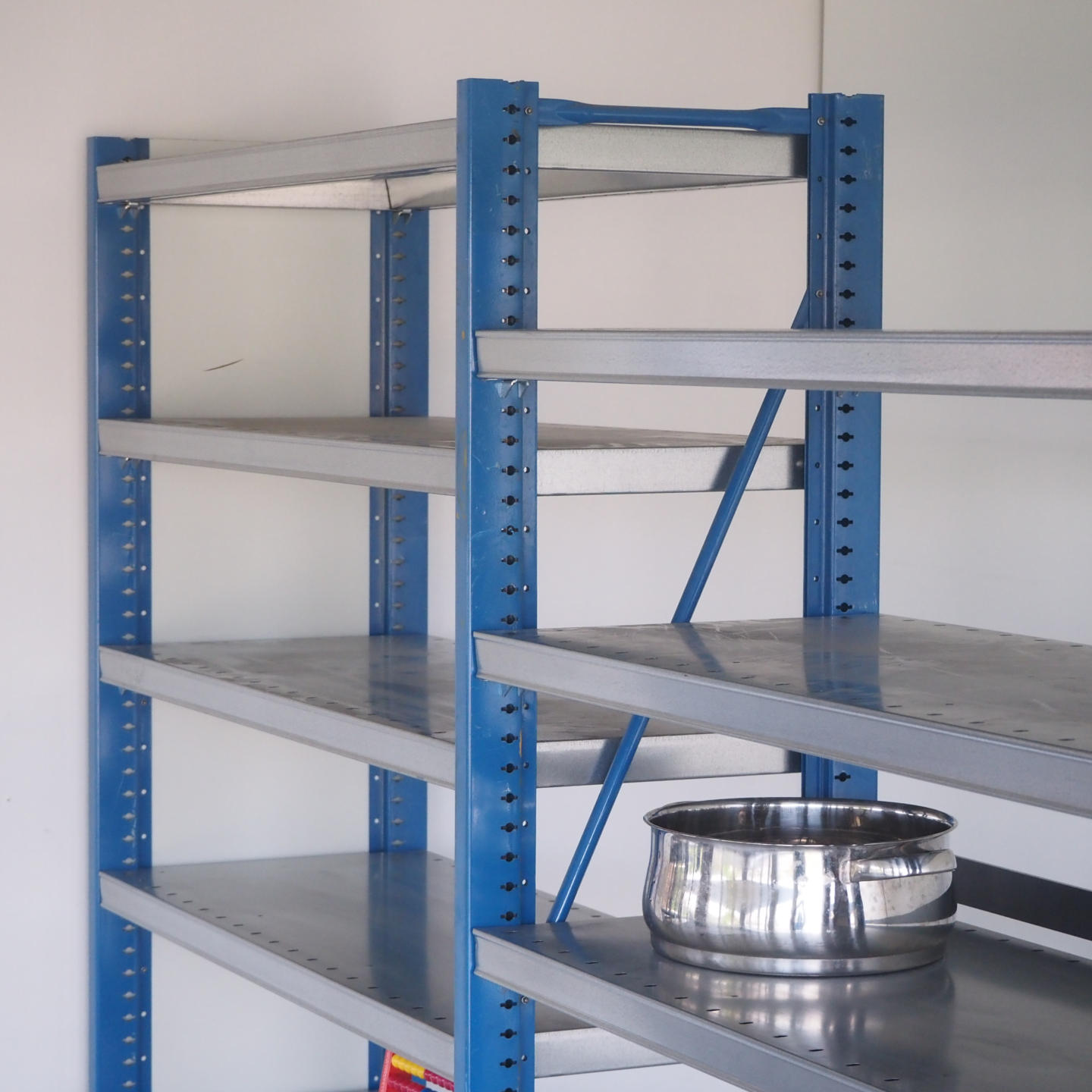 Large shelf by Mecalux (H. 230 x W. 303 cm) - Galvanized