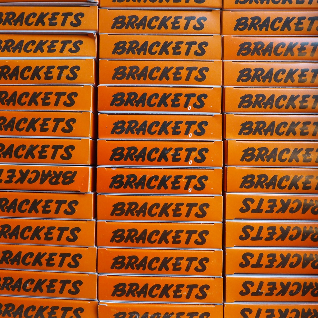 Pair of shelf brackets in wrought iron (15 cm x 11,2 cm)