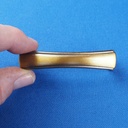 Cabinet knob in copper plated zamac by Metafranc (7,5 cm)