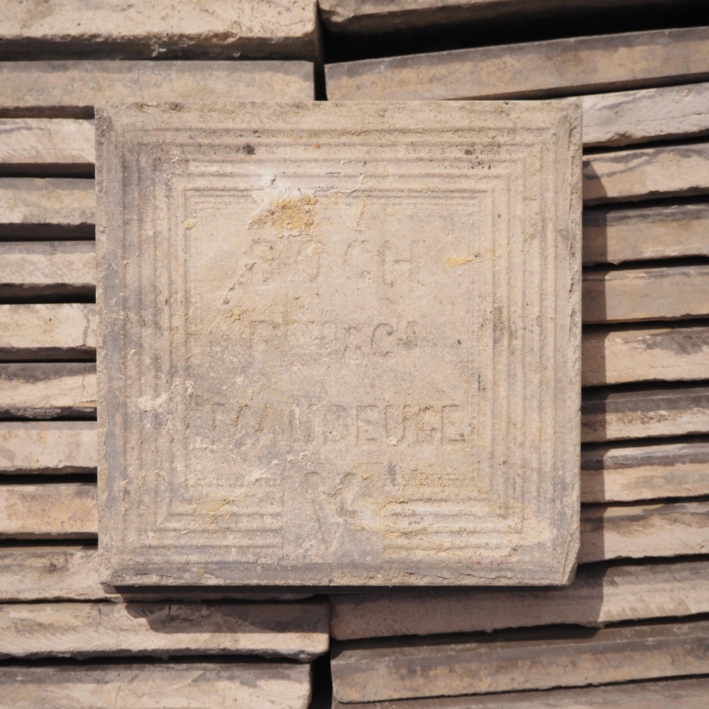 Ceramic tile by 'Boch Freres Maubeuge' - Only available in our physical shop