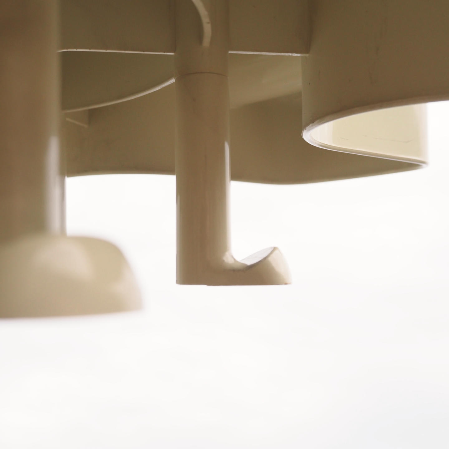 Coat &amp; umbrella rack by Paolo Orlandini &amp; Roberto Lucci for Velca Legnano - Cream