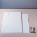 Bathroom shelf in porcelain